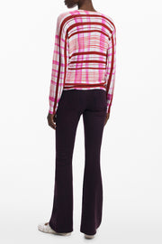 CAMISOLA COM LOGÓTIPO DESIGUAL MULHER ROSA