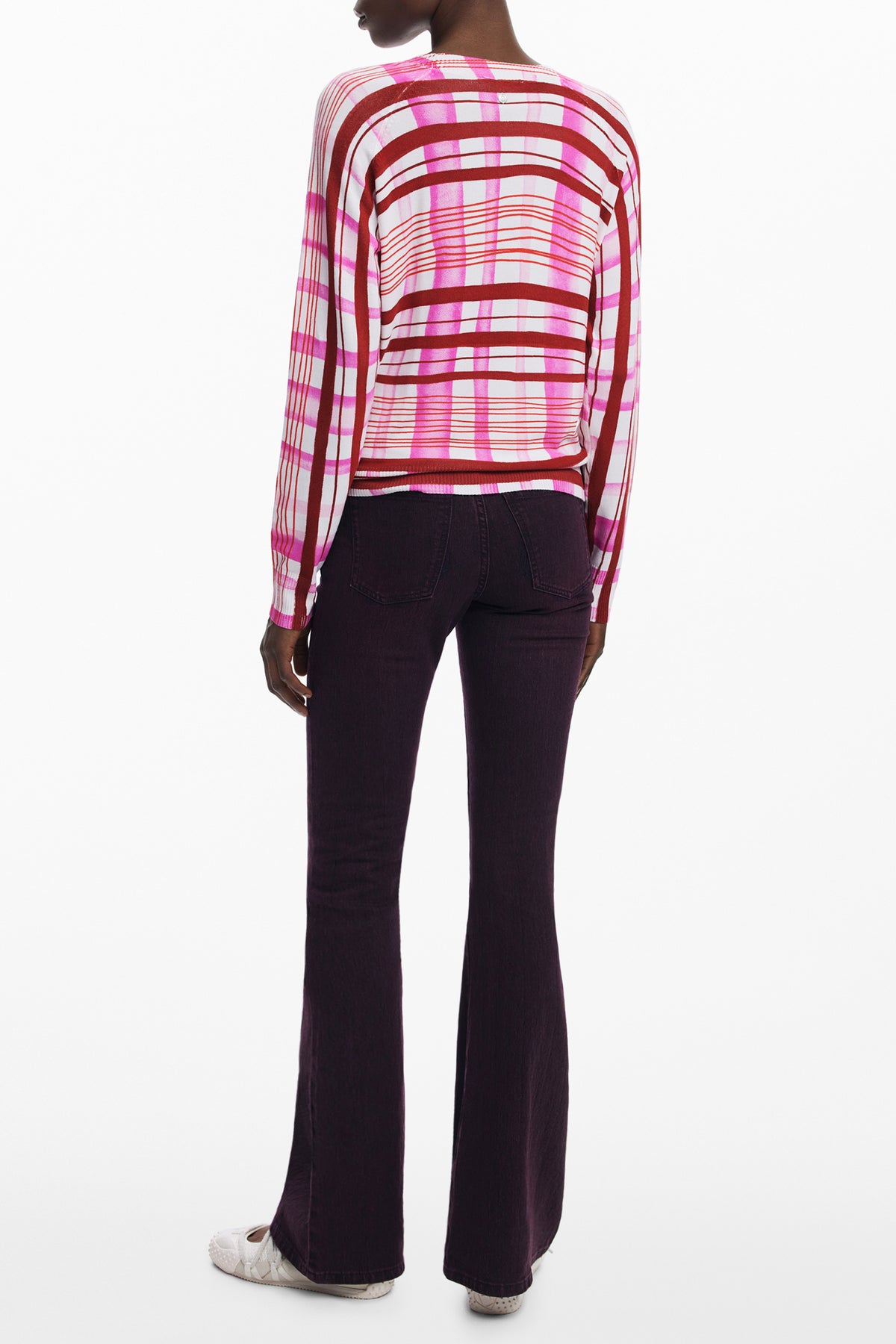 CAMISOLA COM LOGÓTIPO DESIGUAL MULHER ROSA