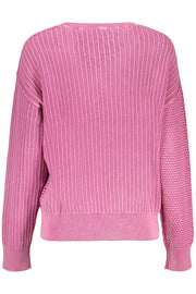 CAMISOLA EM ALGODÃO DESIGUAL MULHER ROSA