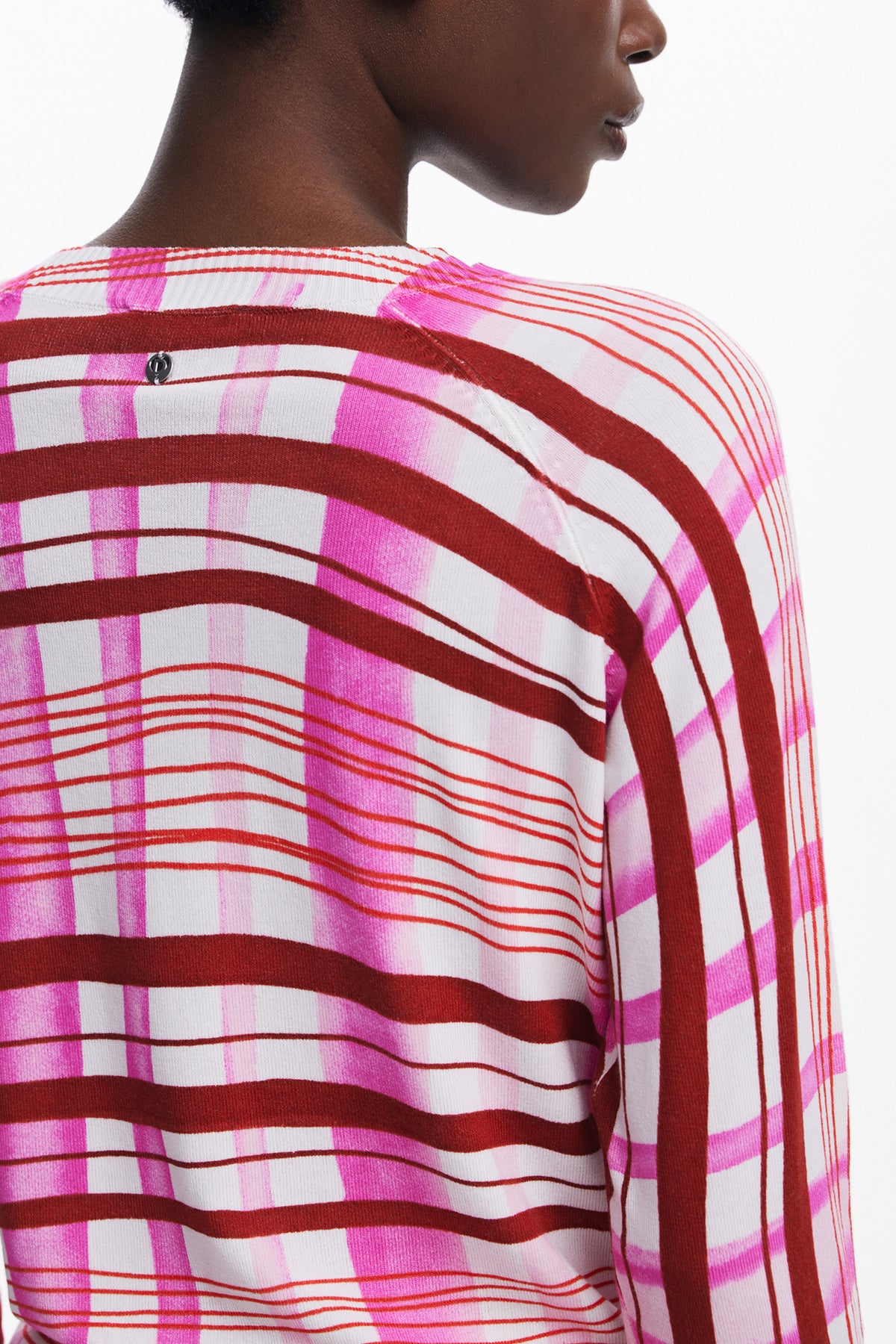 CAMISOLA COM LOGÓTIPO DESIGUAL MULHER ROSA