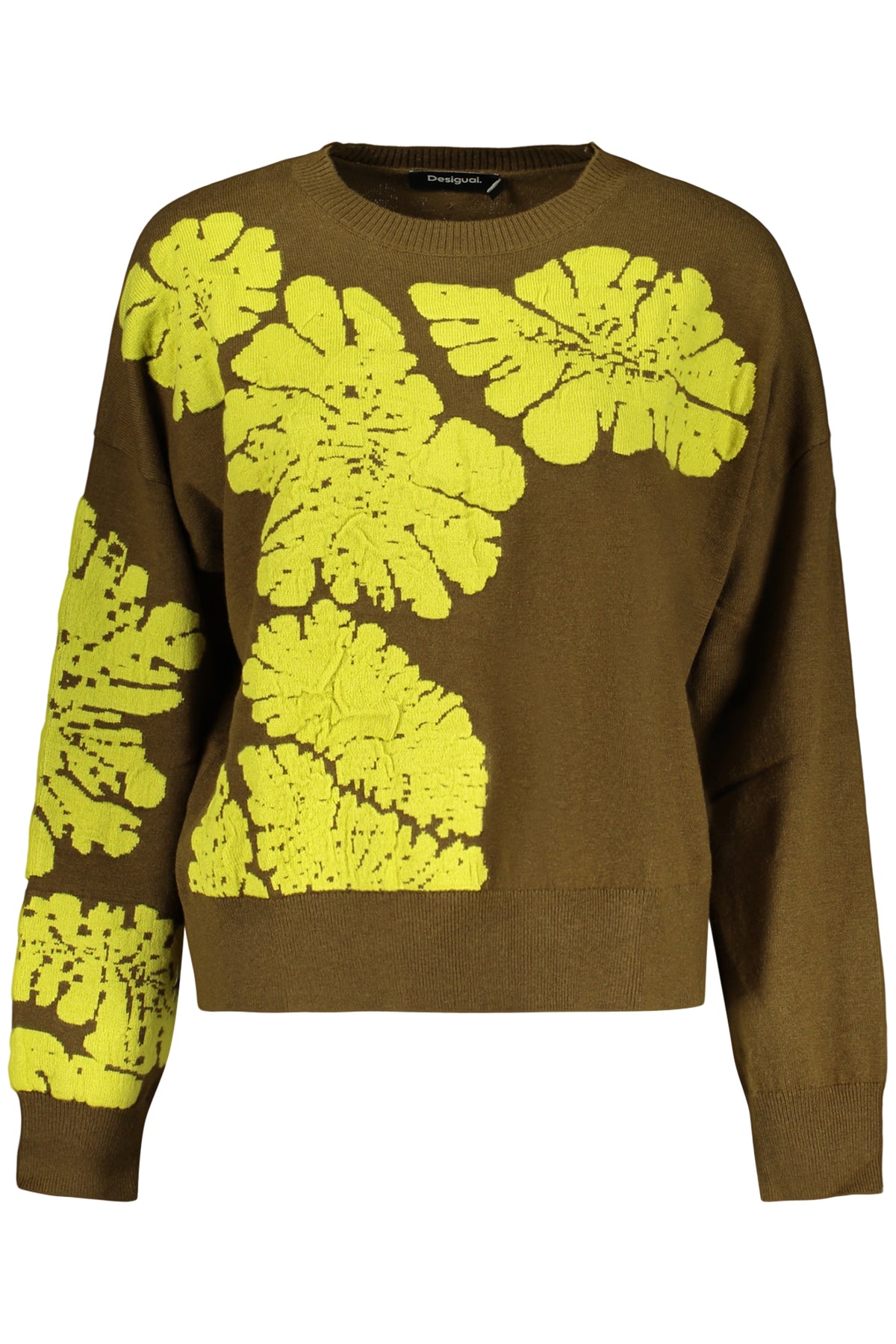 CAMISOLA COM LOGÓTIPO DESIGUAL MULHER VERDE