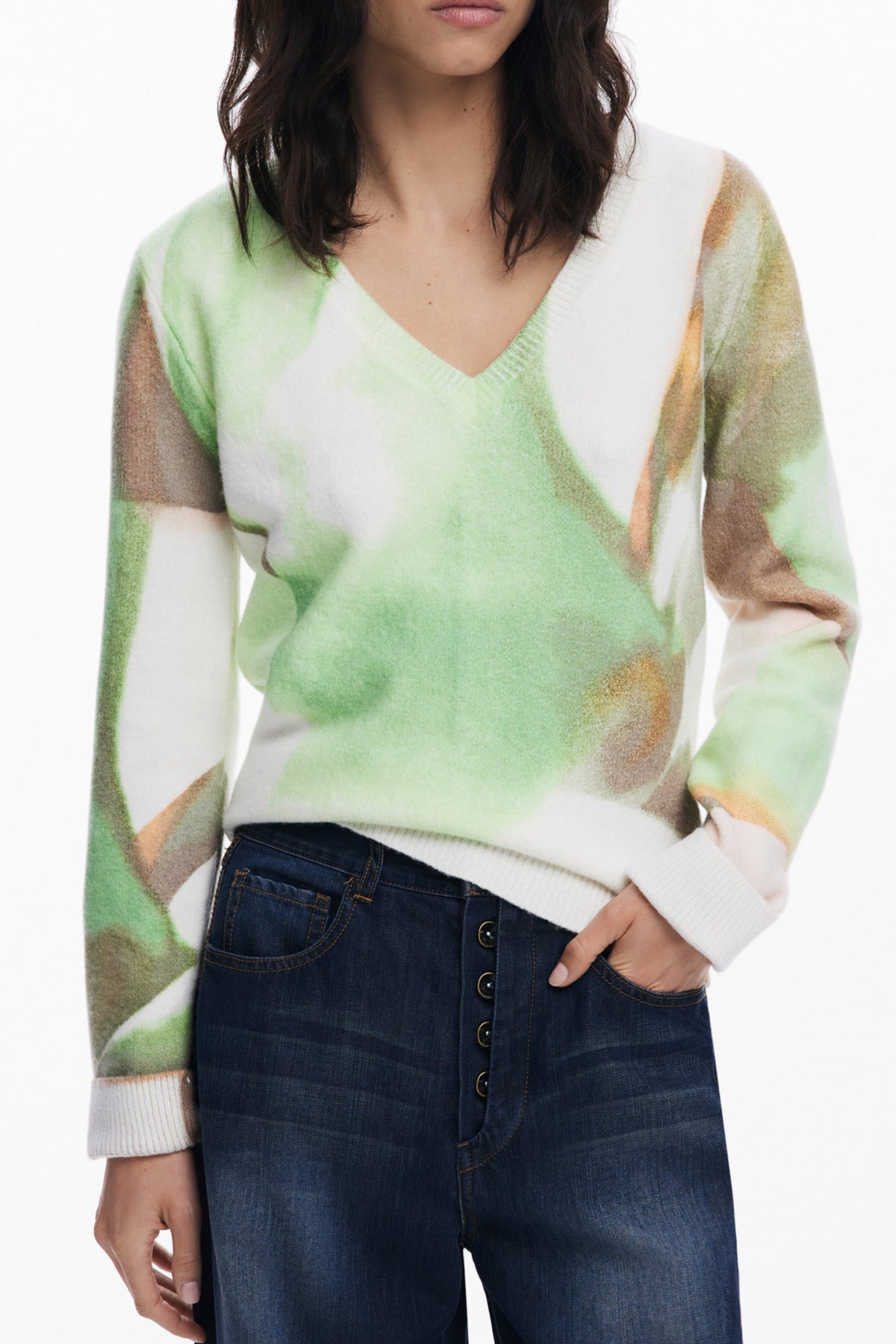 CAMISOLAS DESIGUAL MULHER VERDES