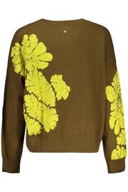 CAMISOLA COM LOGÓTIPO DESIGUAL MULHER VERDE