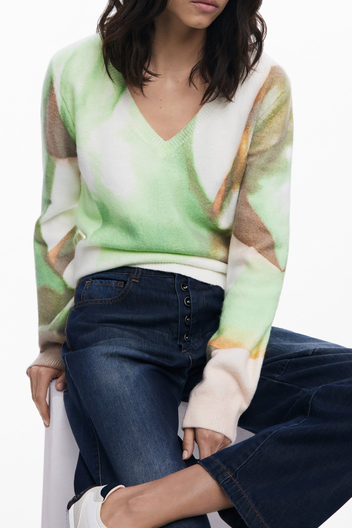 CAMISOLAS DESIGUAL MULHER VERDES