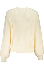 WOMEN'S WHITE DESIGUAL SWEATER
