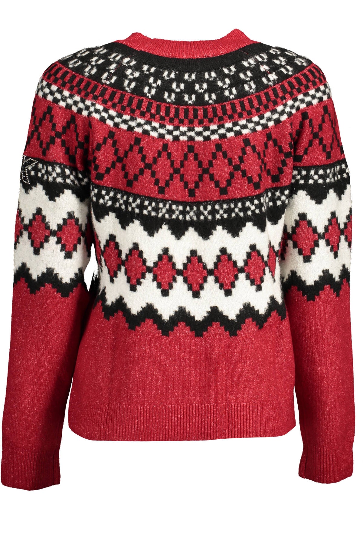 DESIGUAL RED WOMAN SWEATER