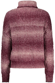 CAMISOLA COM FECHO DESIGUAL MULHER ROXA