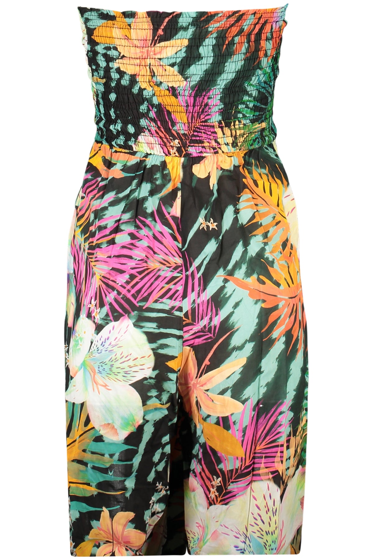 CALÇAS COM ESTAMPADO DESIGUAL MULHER PRETAS