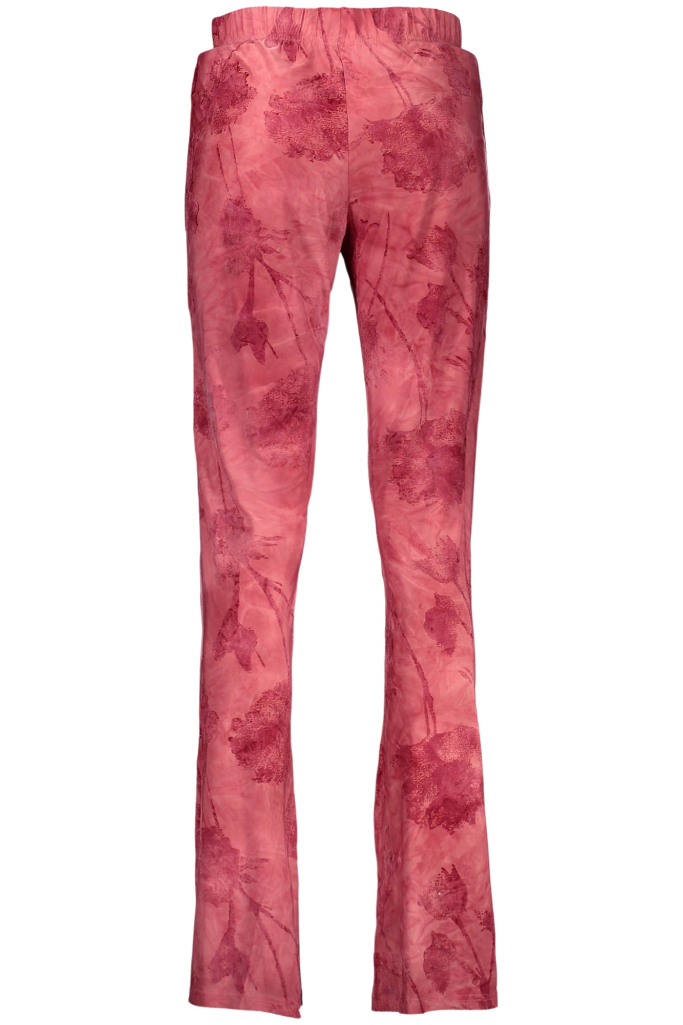 CALÇAS COM LOGÓTIPO DESIGUAL MULHER ROSAS