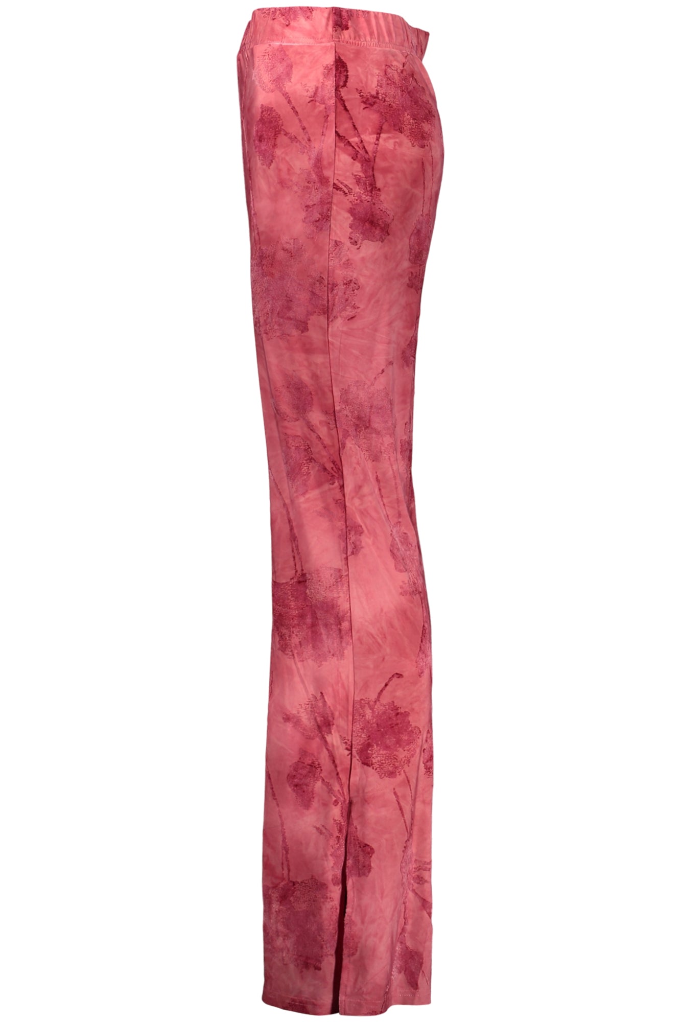 CALÇAS COM LOGÓTIPO DESIGUAL MULHER ROSAS