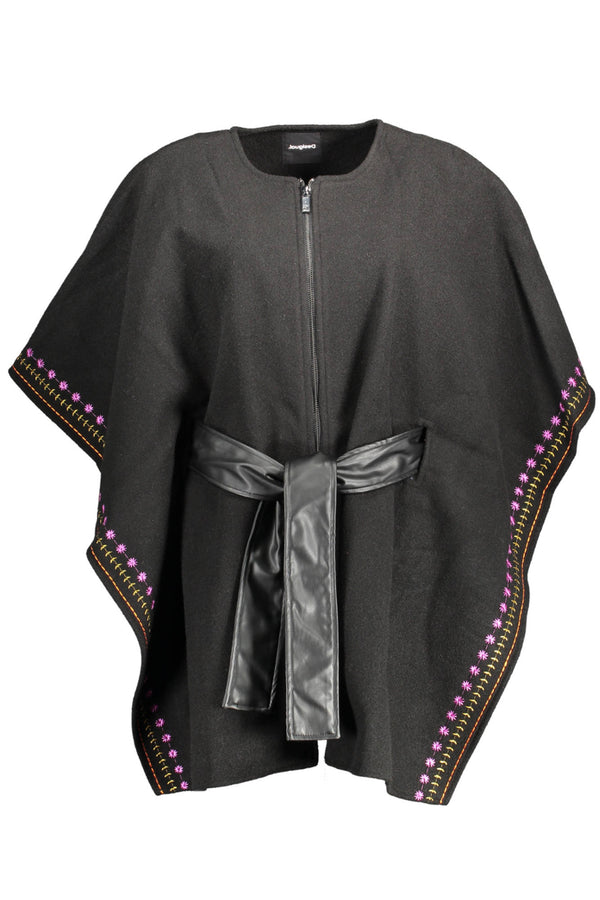 DESIGUAL PONCHO MULHER PRETO