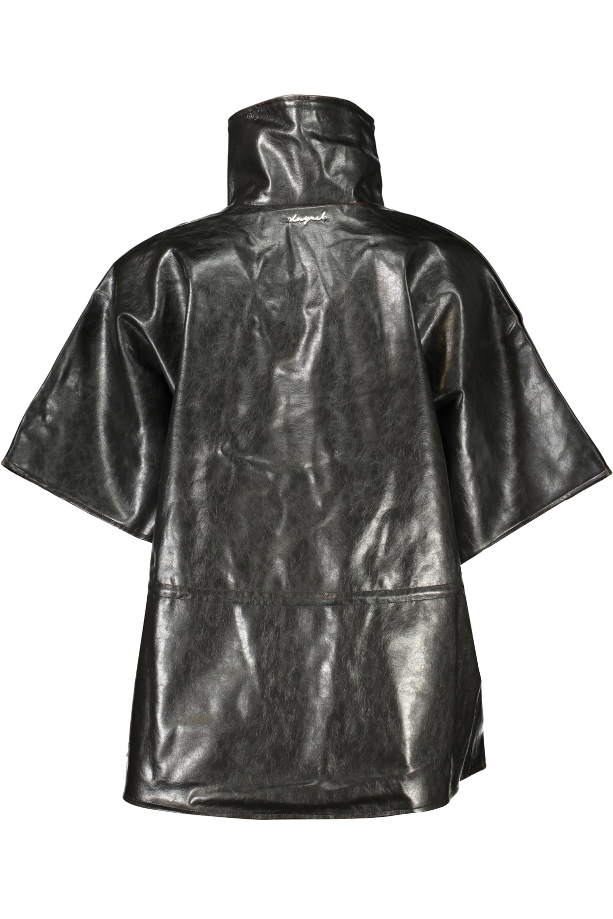 CAMISOLA COM FECHO DESIGUAL MULHER PRETA