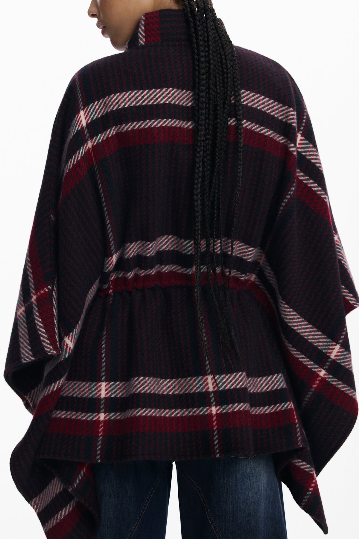 CAMISOLA COM FECHO DESIGUAL MULHER PRETA