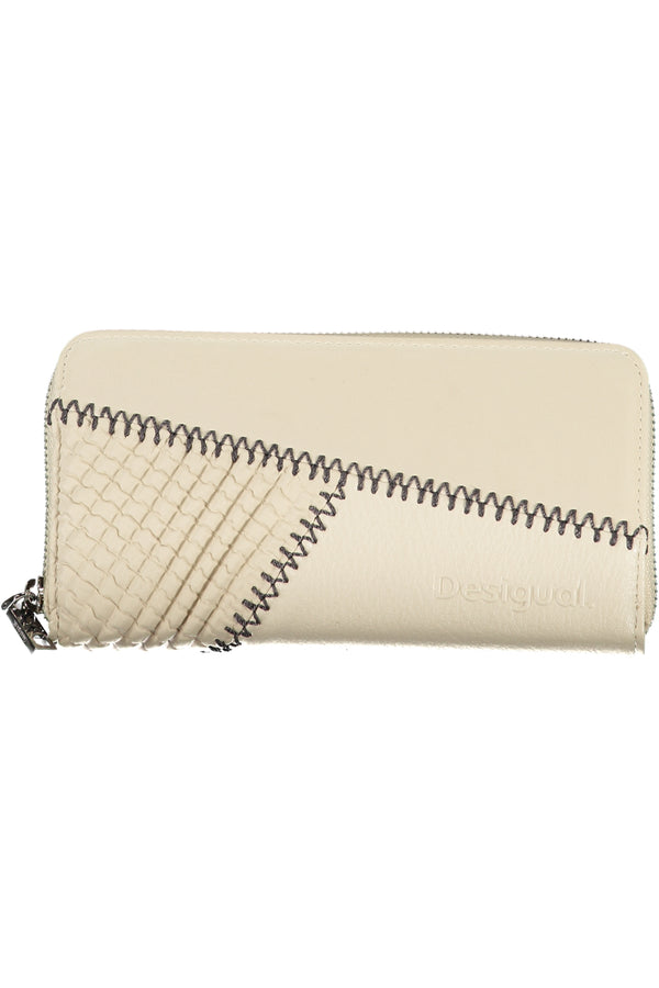 CARTEIRA DE MULHER DESIGUAL BEGE