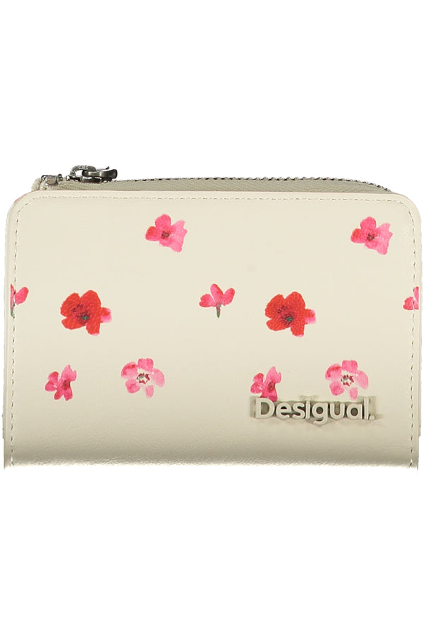 CARTEIRA DESIGUAL BRANCA PARA MULHER