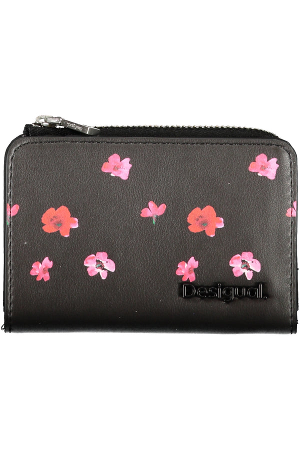 CARTEIRA DE MULHER PRETA DESIGUAL