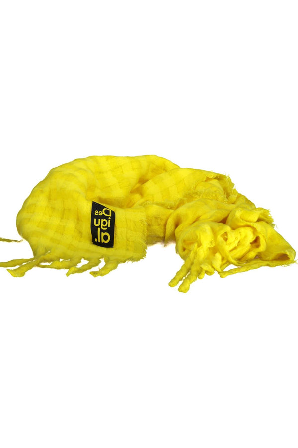 Desigual Amarelo Mulher Scarf