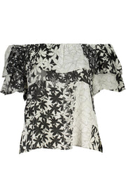WOMEN'S DESIGUAL WHITE SHORT SLEEVE T-SHIRT