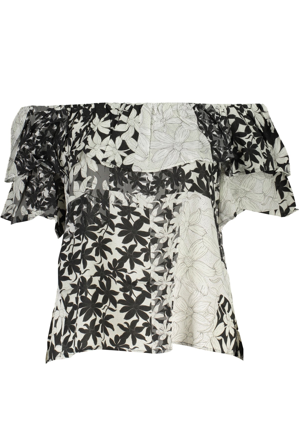 WOMEN'S DESIGUAL WHITE SHORT SLEEVE T-SHIRT
