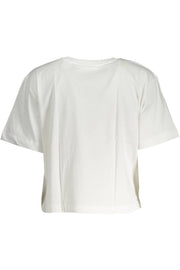 WOMEN'S DESIGUAL WHITE SHORT SLEEVE T-SHIRT