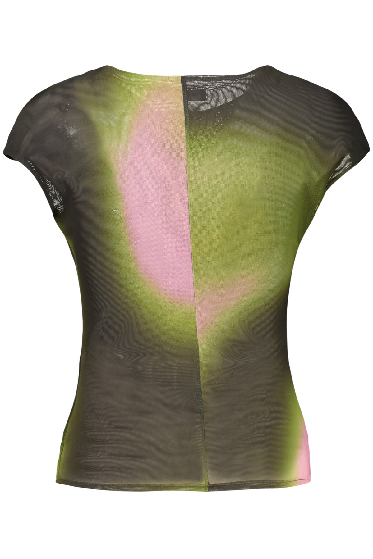TOP DE ALÇAS COM LOGÓTIPO DESIGUAL MULHER VERDE