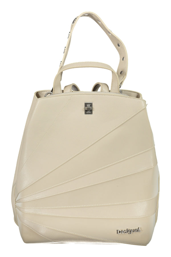 Desigual Bege Mulher Backpack