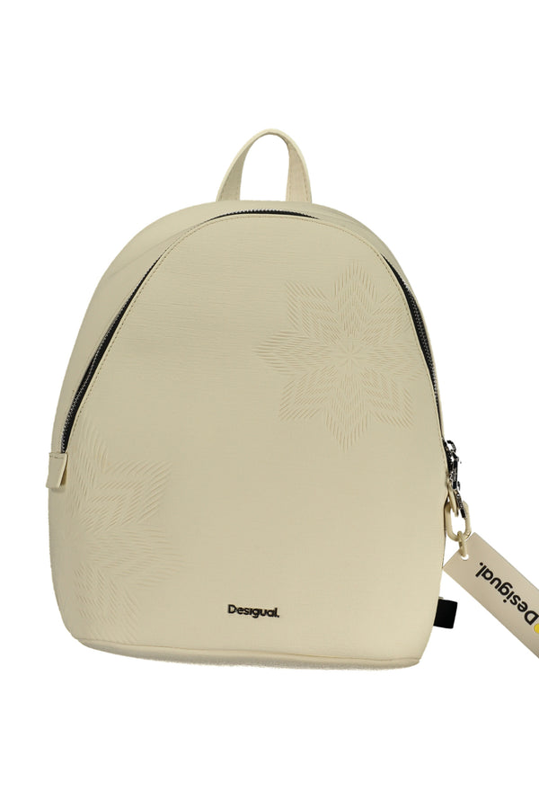 MOCHILA DESIGUAL BRANCA PARA MULHER