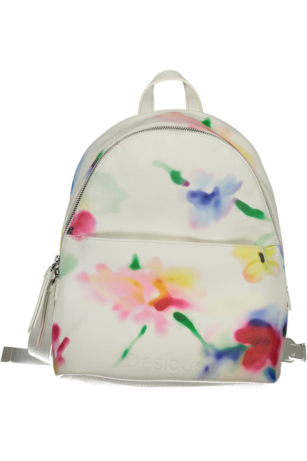 MOCHILA DESIGUAL BRANCA PARA MULHER
