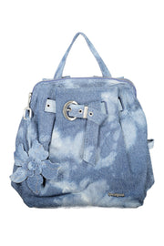 MOCHILA EM ALGODÃO DESIGUAL MULHER AZUL