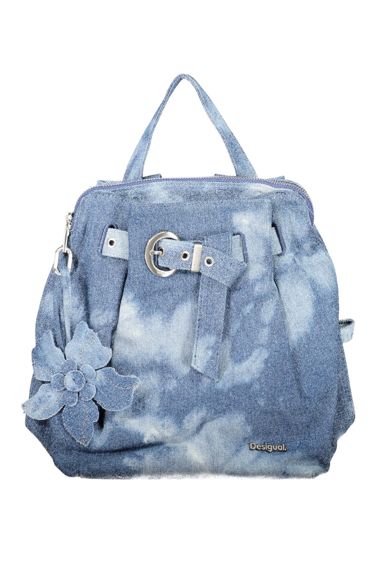 MOCHILA EM ALGODÃO DESIGUAL MULHER AZUL
