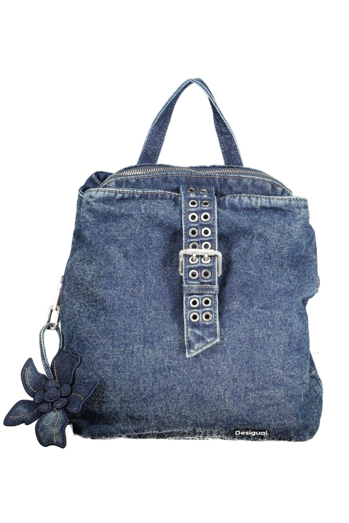 MOCHILA EM ALGODÃO DESIGUAL MULHER AZUL