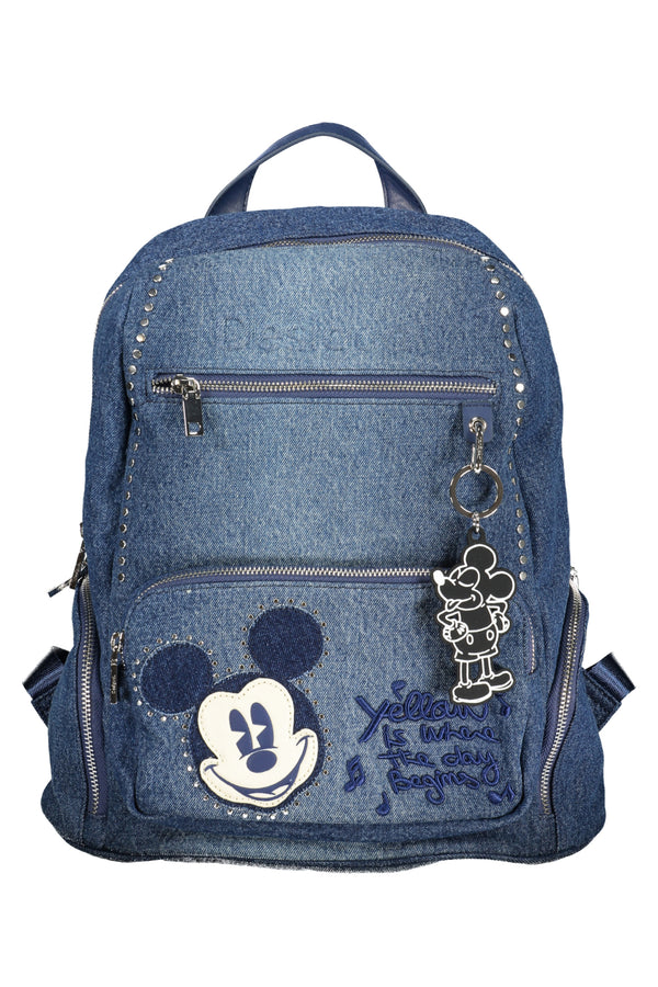 MOCHILA DE MULHER DESIGUAL AZUL