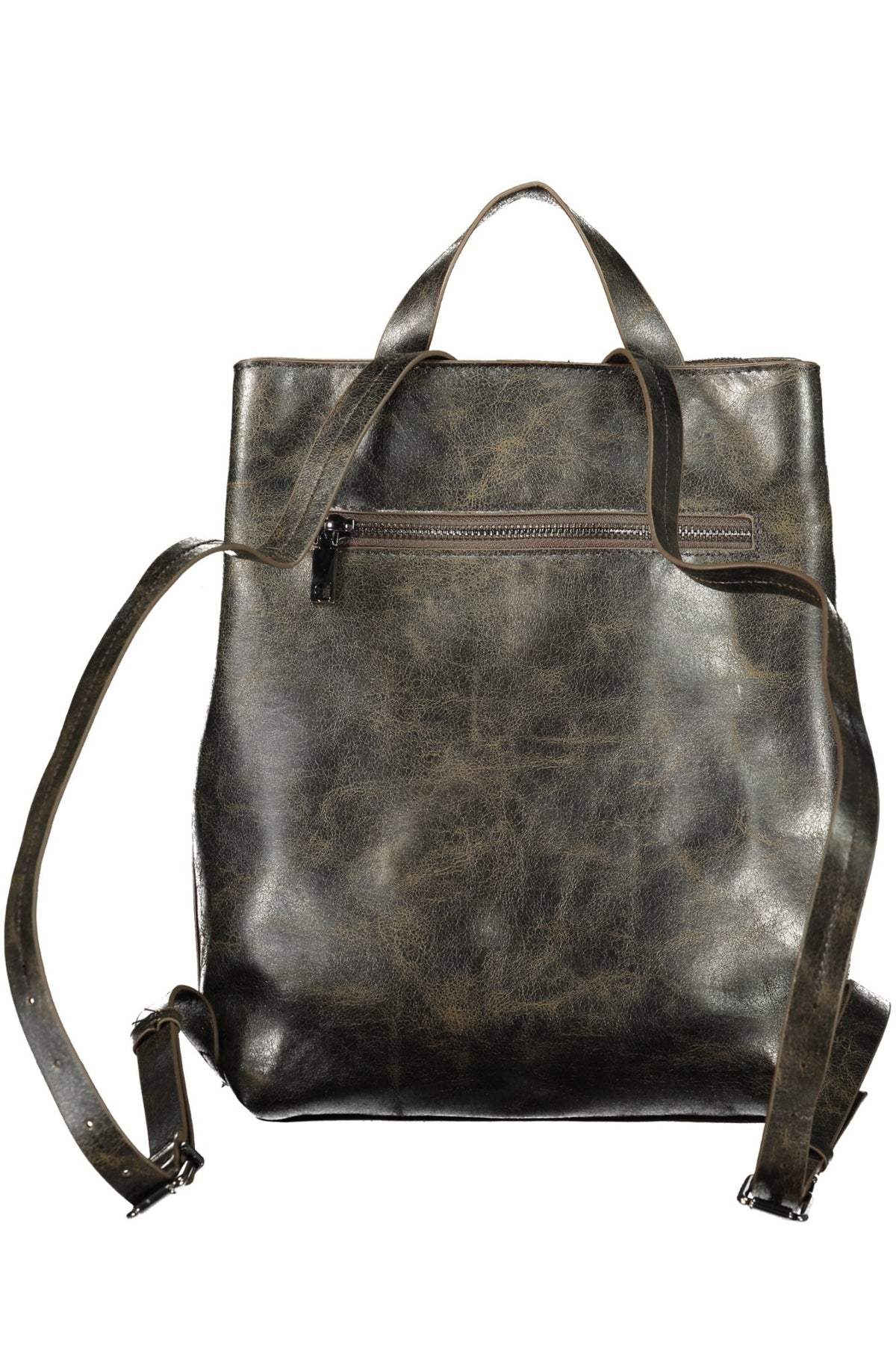 MOCHILA COM BORDADO DESIGUAL MULHER CASTANHA