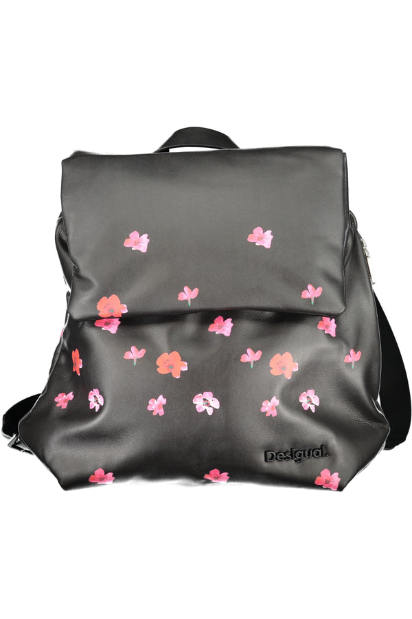 MOCHILA DE MULHER NEGRA DESIGUAL