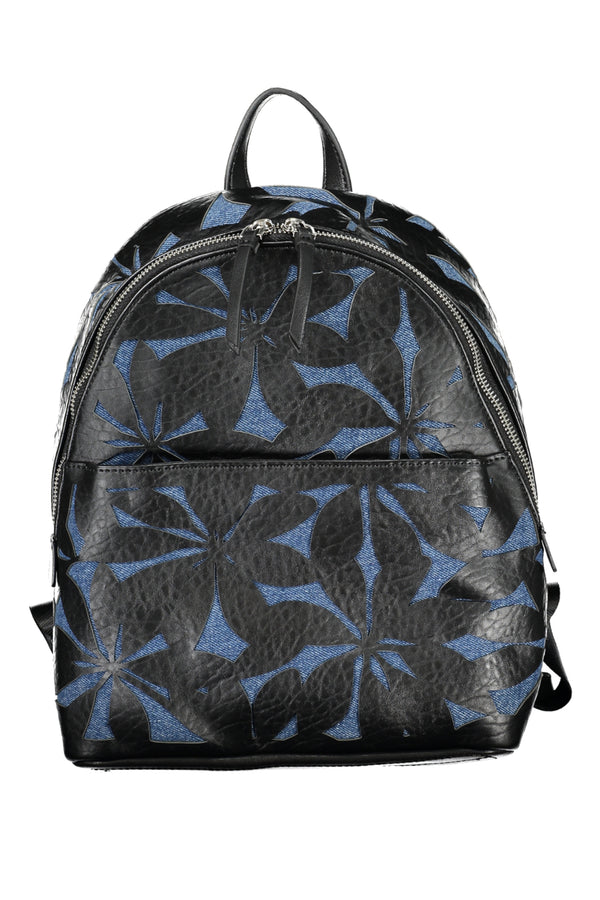 MOCHILA DE MULHER NEGRA DESIGUAL