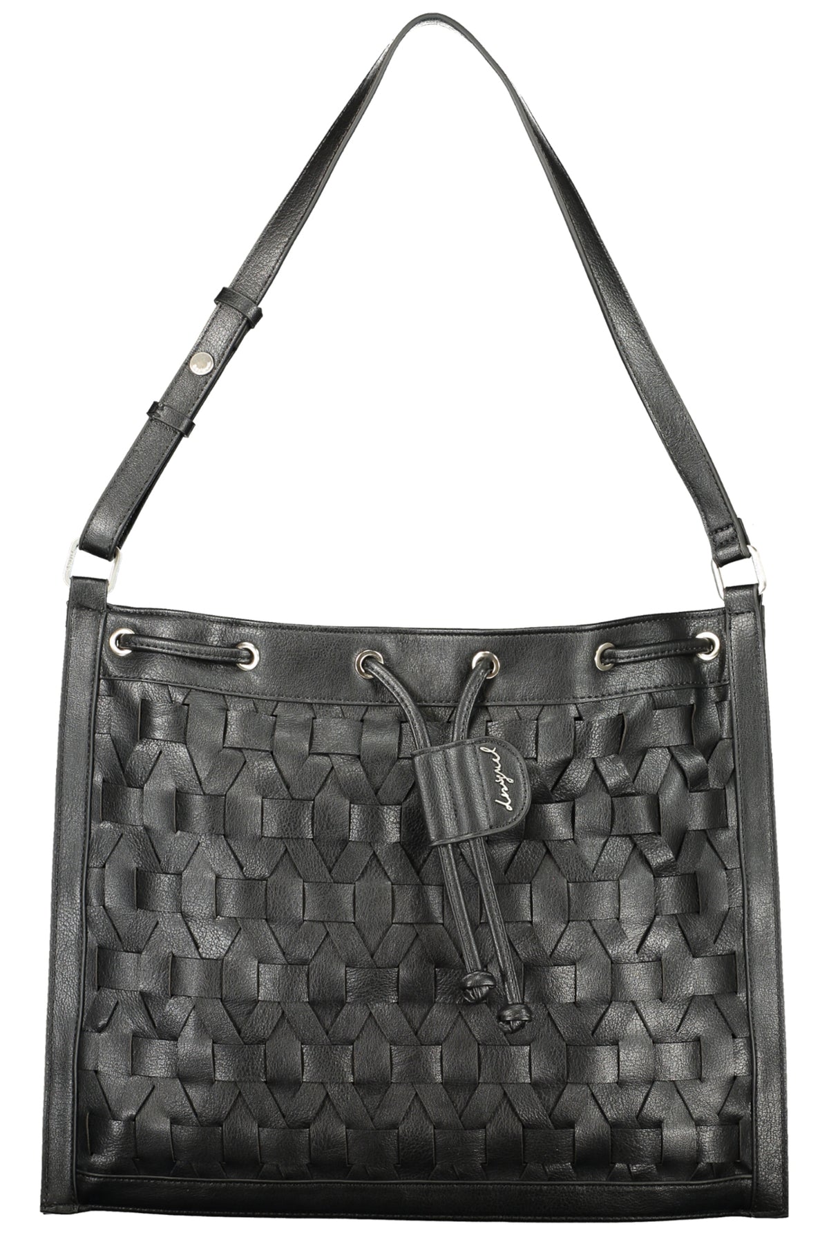 MOCHILA TIRACOLO DESIGUAL MULHER PRETA