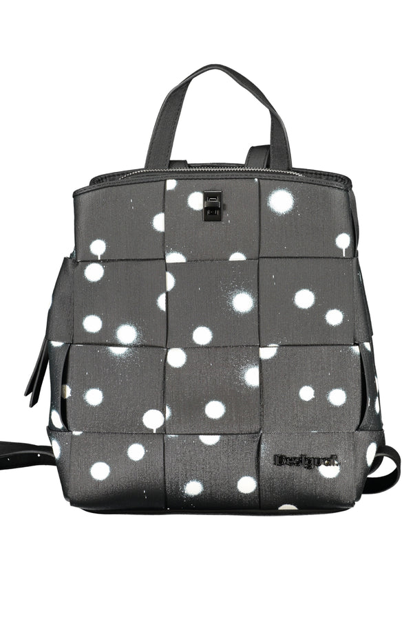 MOCHILA DE MULHER NEGRA DESIGUAL