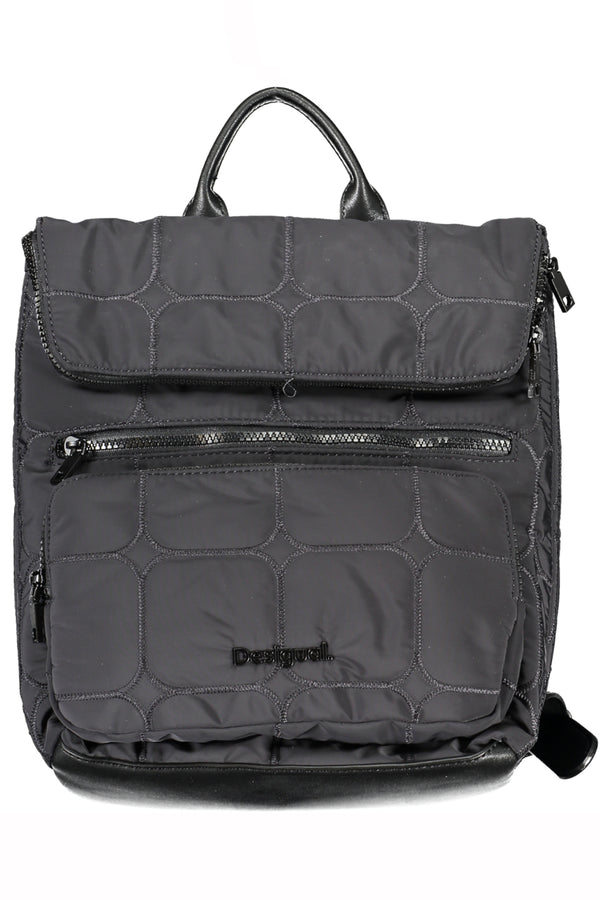 MOCHILA DE MULHER NEGRA DESIGUAL