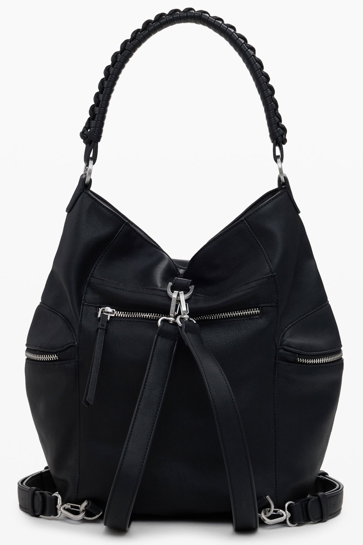 MOCHILAS DESIGUAL MULHER PRETAS
