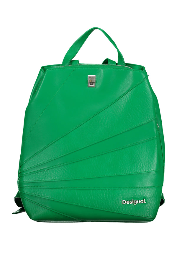 MOCHILA DESIGUAL VERDE MULHER