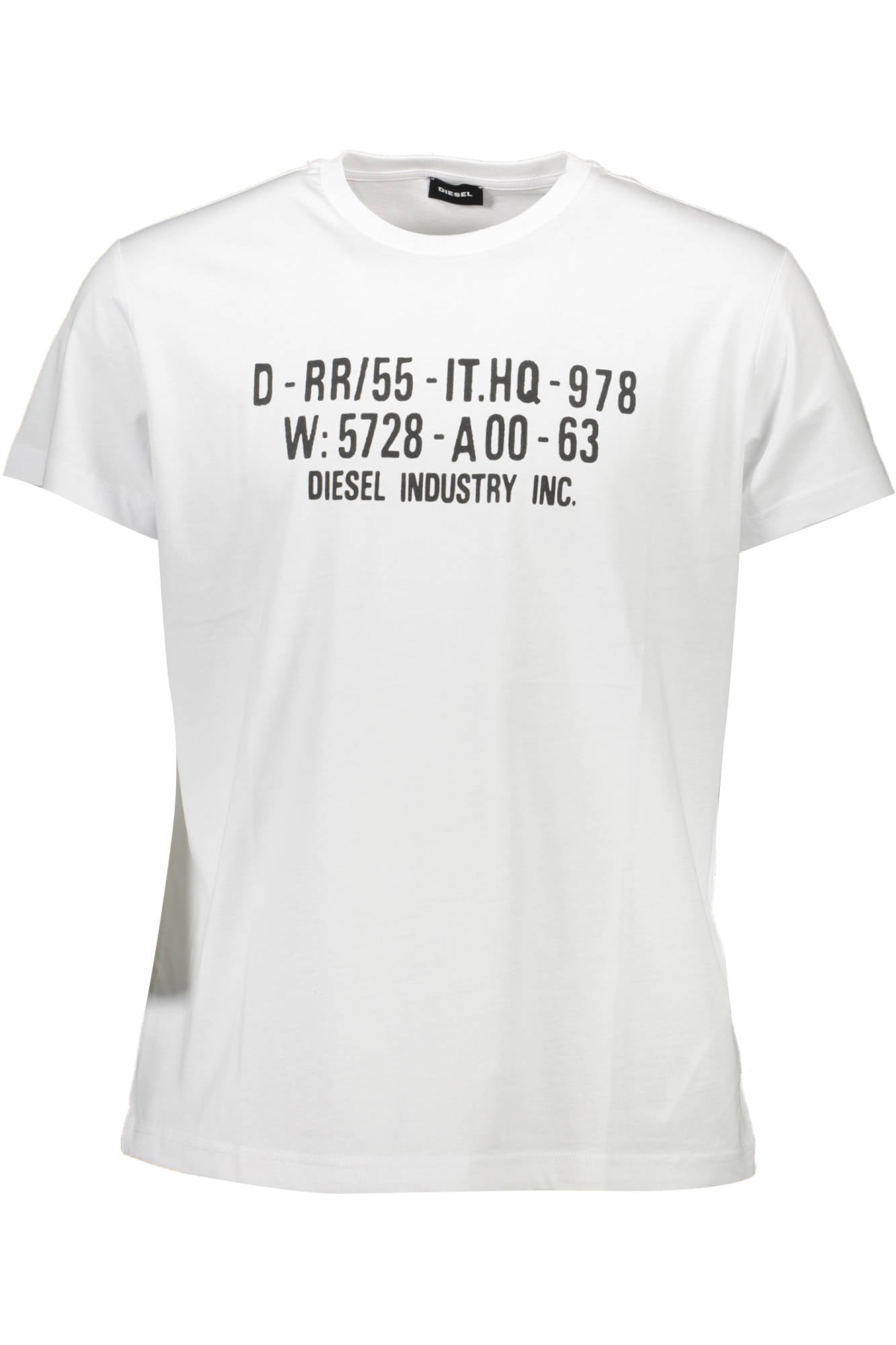 MEN'S DIESEL WHITE SHORT SLEEVE T-SHIRT