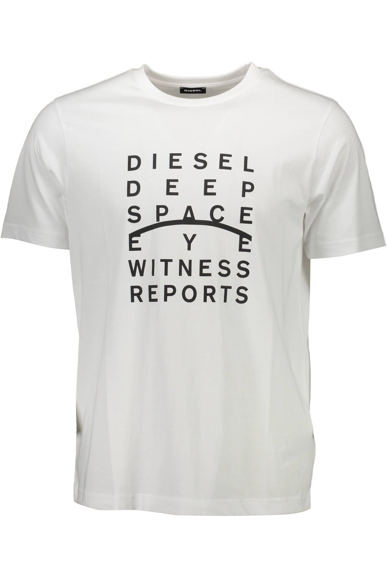 T-SHIRT DE MANGA CURTA DIESEL HOMEM BRANCA