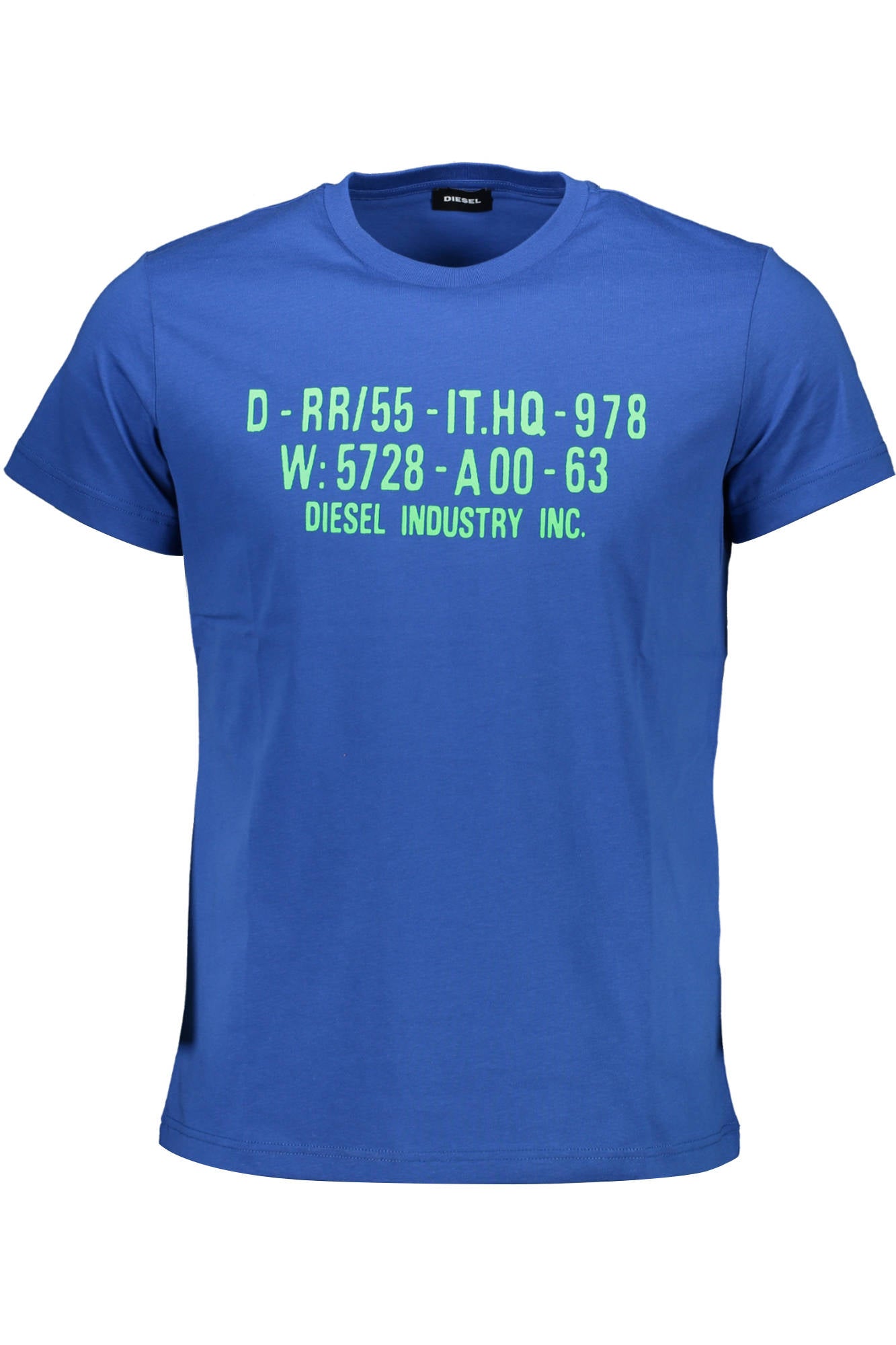 T-SHIRT DE MANGA CURTA DIESEL HOMEM AZUL