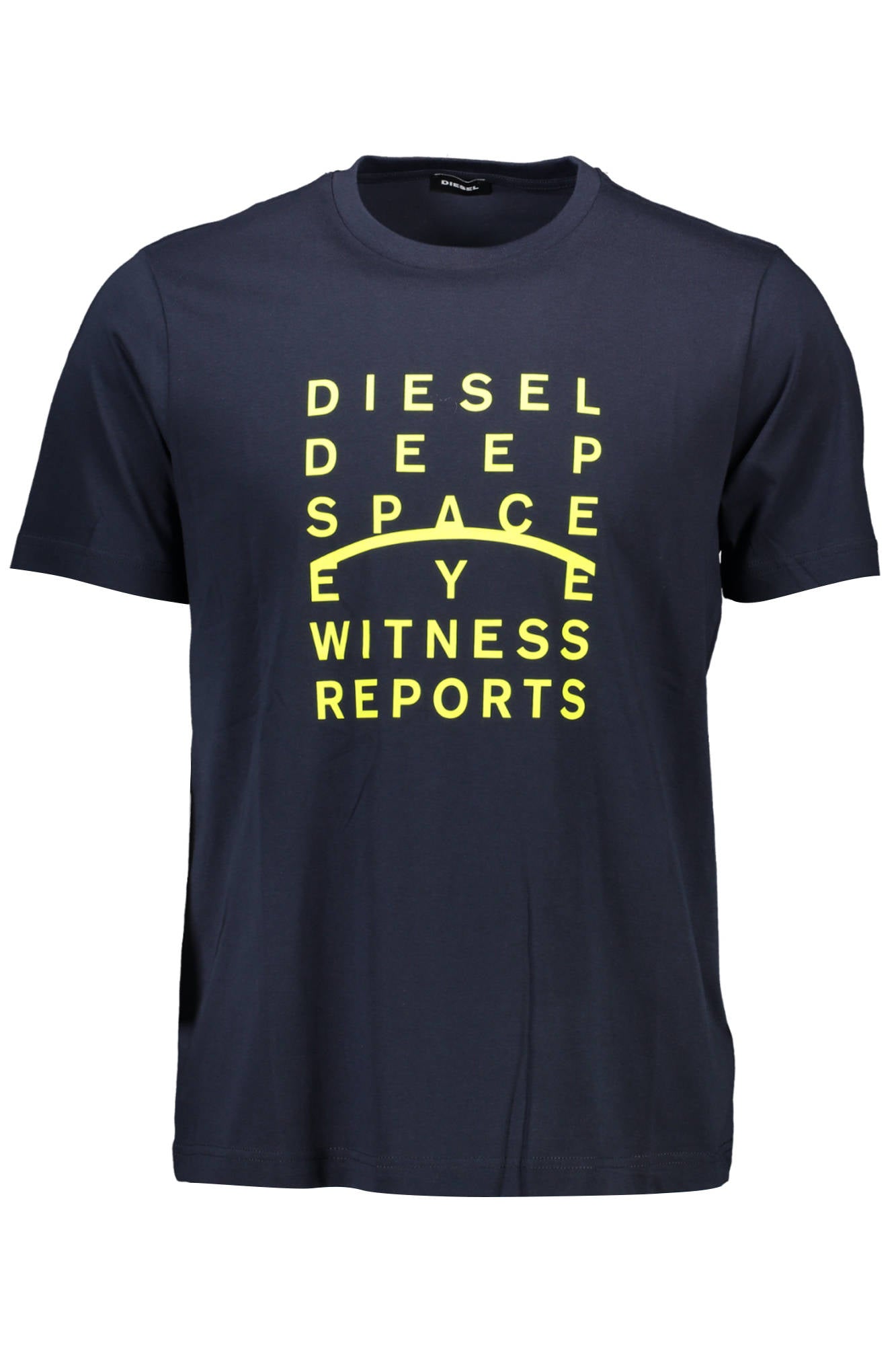 Diesel Homem Short Sleeve T-Shirt Azul