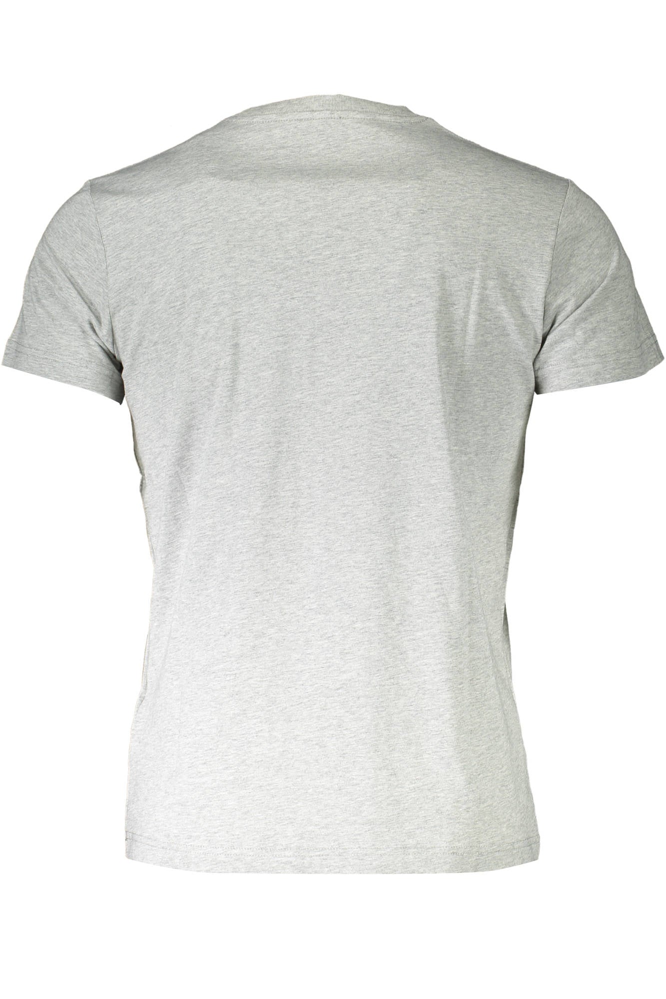 DIESEL MEN'S GREY SHORT SLEEVED T-SHIRT