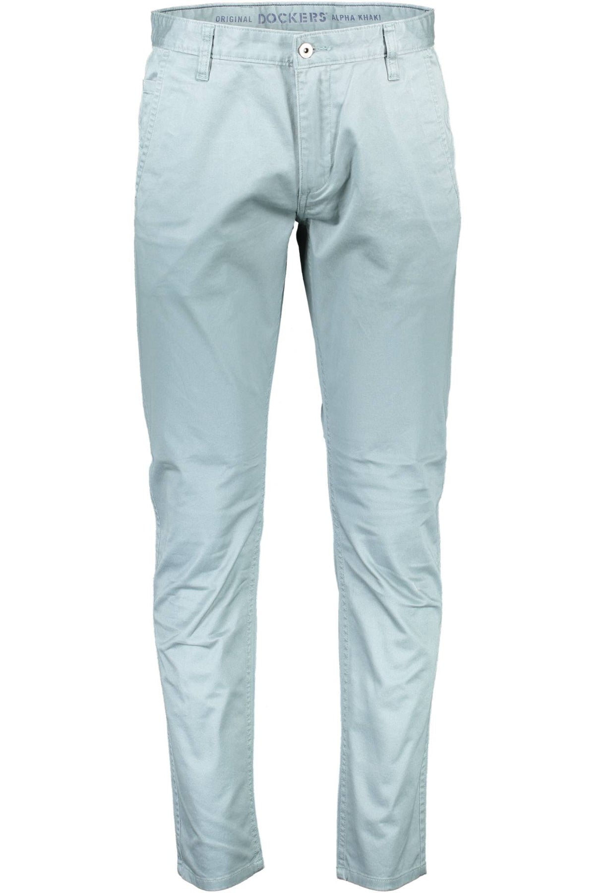CALÇAS EM ALGODÃO DOCKERS HOMEM AZUL CLARO