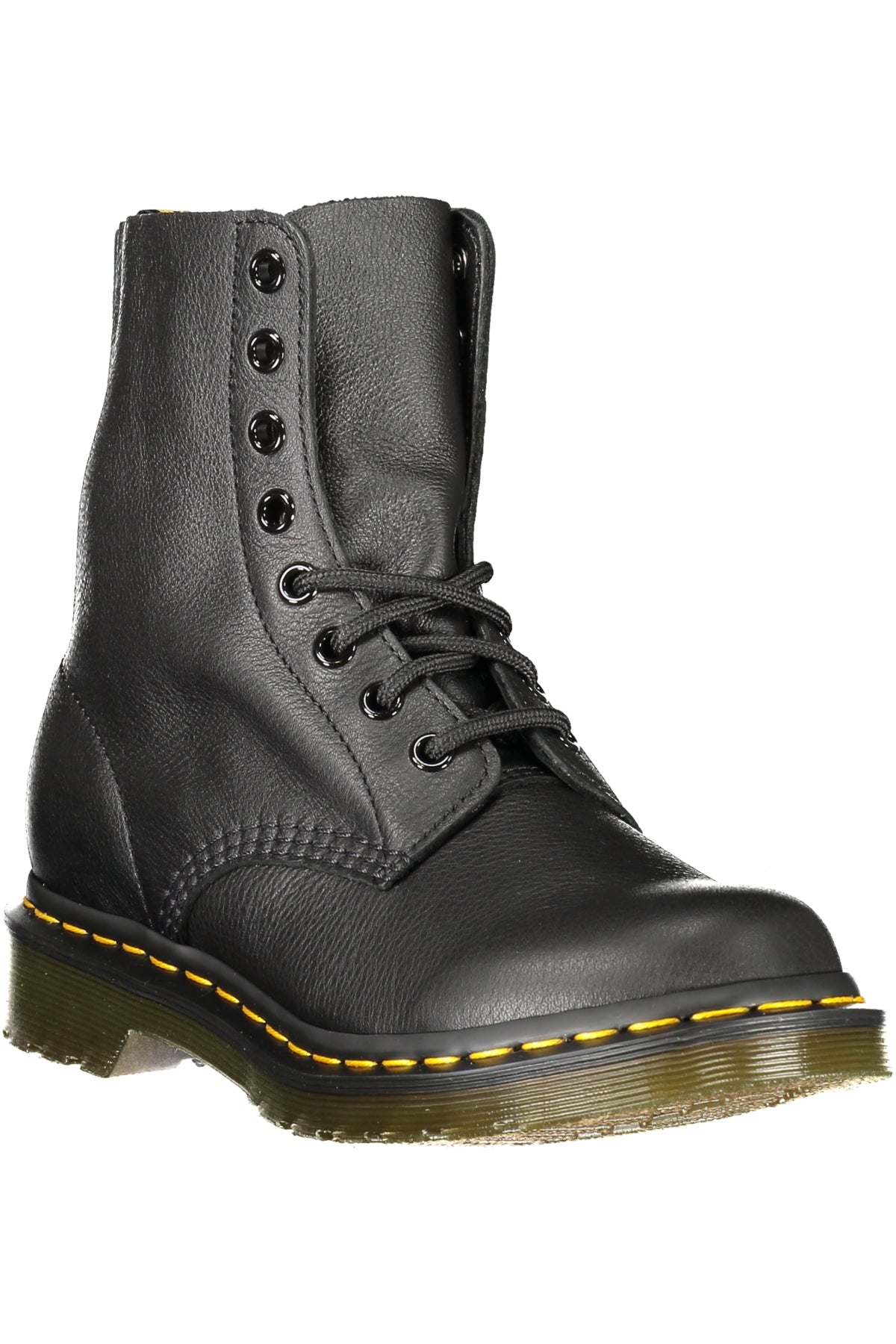 BOTINS EM COURO DR.MARTENS MULHER PRETOS