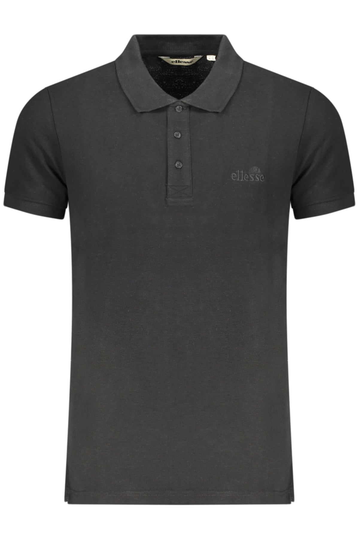 POLO EM ALGODÃO ELLESSE HOMEM PRETO