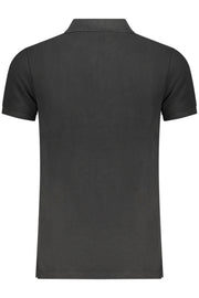POLO EM ALGODÃO ELLESSE HOMEM PRETO