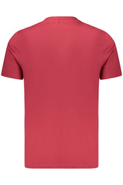 T-SHIRT EM ALGODÃO ELLESSE HOMEM VERMELHA